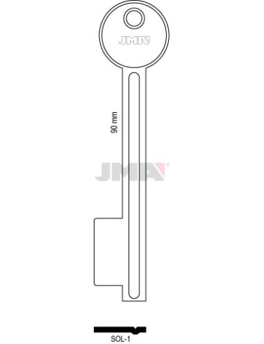 LLAVE JMA GORJA SOL 1