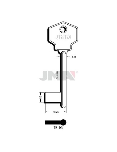 LLAVE JMA GORJA TE 1G