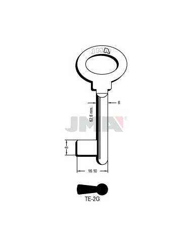 LLAVE JMA GORJA TE 2G