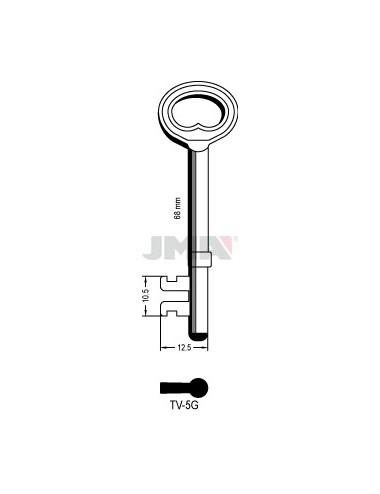 LLAVE JMA GORJA TV 5G