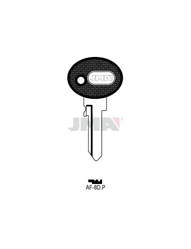 LLAVE JMA PLAST. AF 8D.P