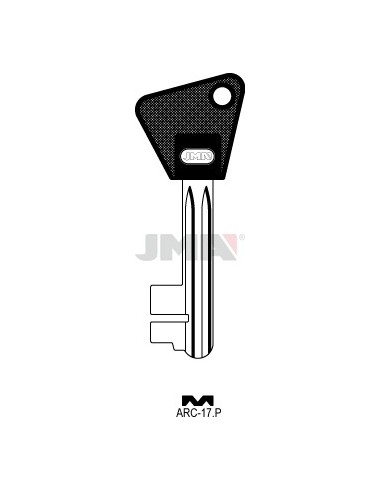 LLAVE JMA PLAST. ARC 17.P