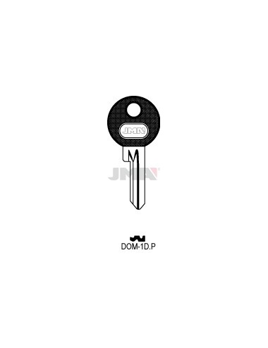 LLAVE JMA PLAST. DOM 1D.P