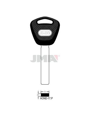 LLAVE JMA PLAST. HOND 17.P