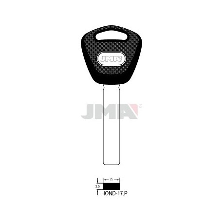 LLAVE JMA PLAST. HOND 17.P