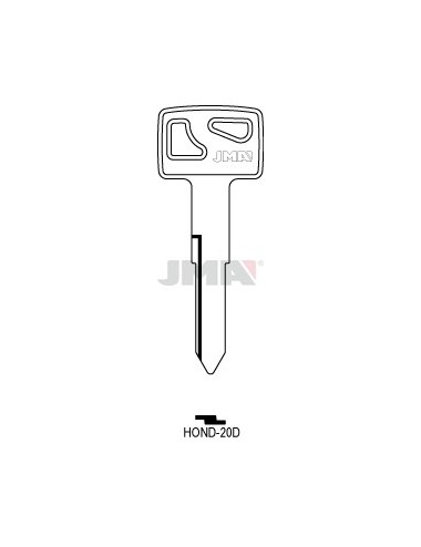 LLAVE JMA PLAST. HOND 20D.P
