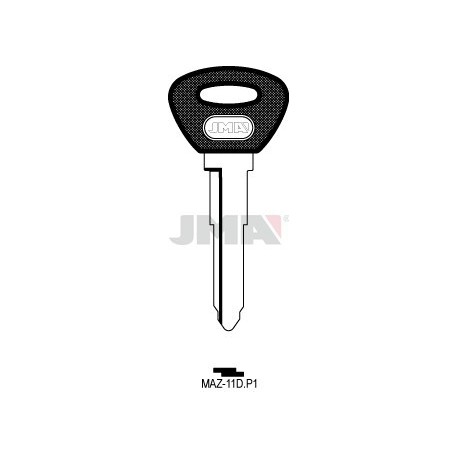 LLAVE JMA PLAST. MAZ 11D.P1