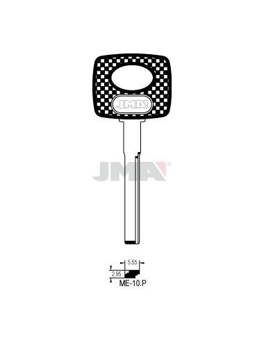 LLAVE JMA PLAST. ME 10.P SEGUR.