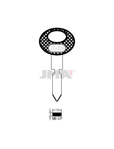 LLAVE JMA PLAST. ME 3.P