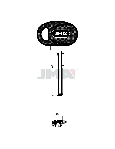 LLAVE JMA PLAST. MT 1.P