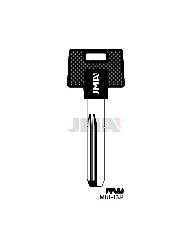 LLAVE JMA PLAST. MU 3.P1 SEGUR. (MUL T3.P)