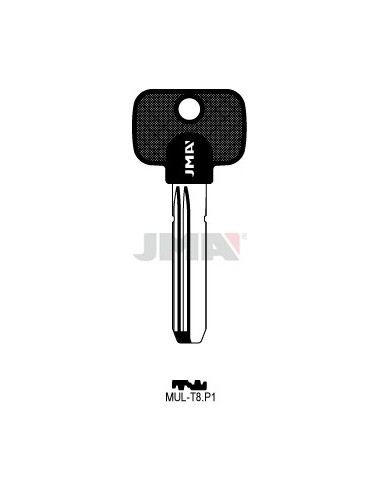LLAVE JMA PLAST. MU 8.P ( MUL T8.P1)