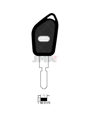 LLAVE JMA PLAST. NE 51.P2