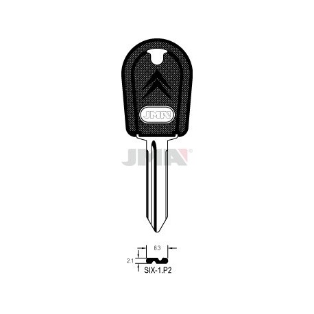 LLAVE JMA PLAST. SIX 1.P2