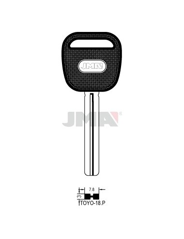 LLAVE JMA PLAST. TOYO 18.P