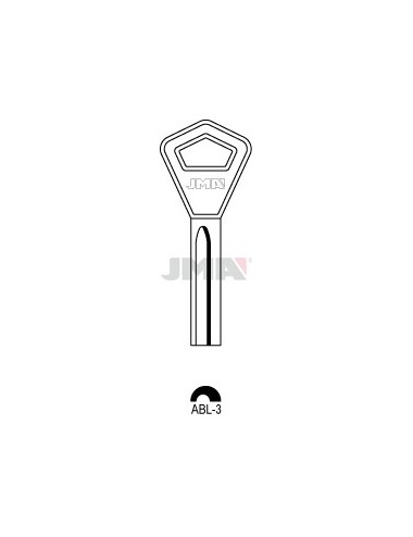 LLAVE JMA SEGUR. ABL 3 LATON