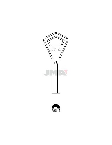 LLAVE JMA SEGUR. ABL 4 LATON