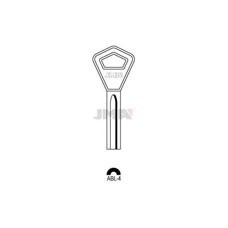 LLAVE JMA SEGUR. ABL 4 LATON