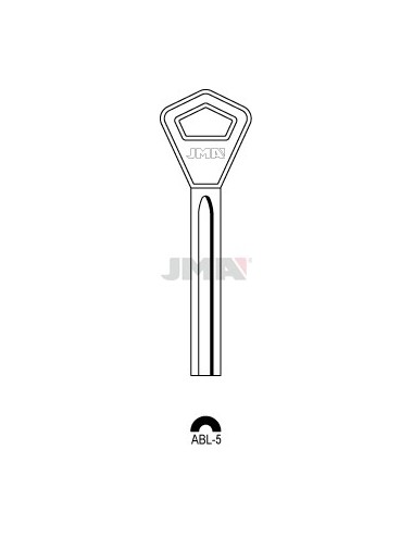 LLAVE JMA SEGUR. ABL 5 LATON