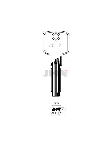 LLAVE JMA SEGUR. ABU 61
