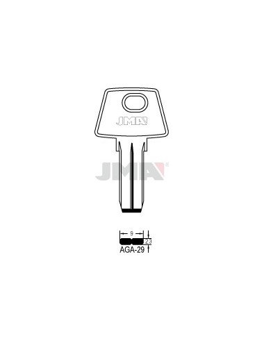 LLAVE JMA SEGUR. AGA 29