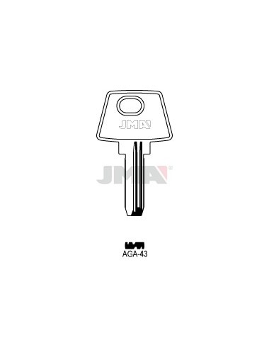 LLAVE JMA SEGUR. AGA 43