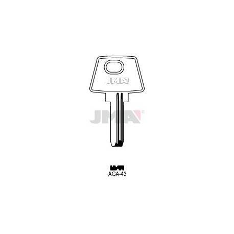 LLAVE JMA SEGUR. AGA 43