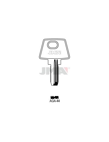 LLAVE JMA SEGUR. AGA 44 LATON