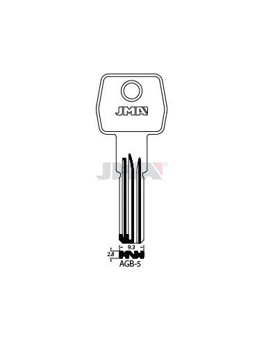 LLAVE JMA SEGUR. AGB 5