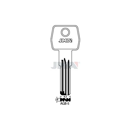 LLAVE JMA SEGUR. AGB 5