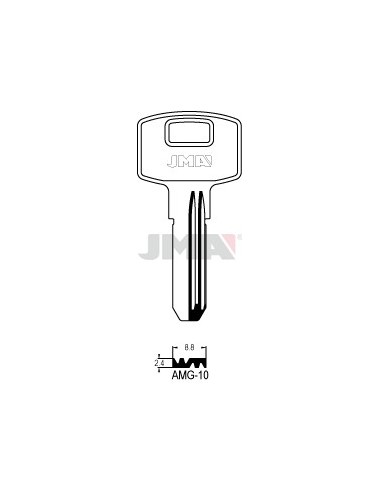 LLAVE JMA SEGUR. AMG 10