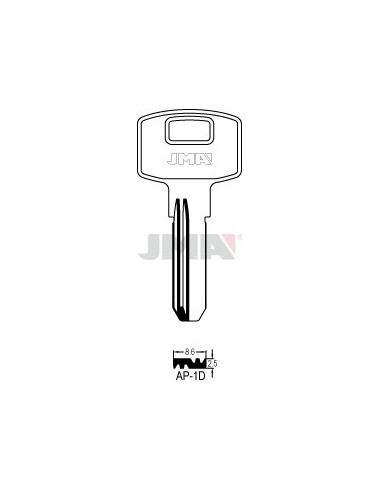 LLAVE JMA SEGUR. AP 1D