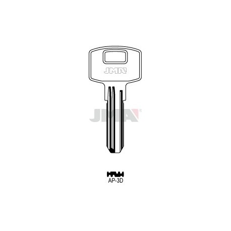 LLAVE JMA SEGUR. AP 3D