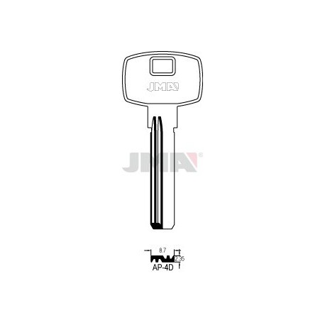 LLAVE JMA SEGUR. AP 4D