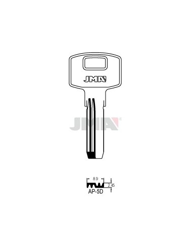 LLAVE JMA SEGUR. AP 5D