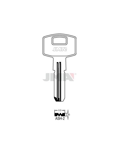 LLAVE JMA SEGUR. ASH 2