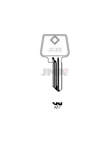LLAVE JMA SEGUR. AZ 7 (ALPACA)