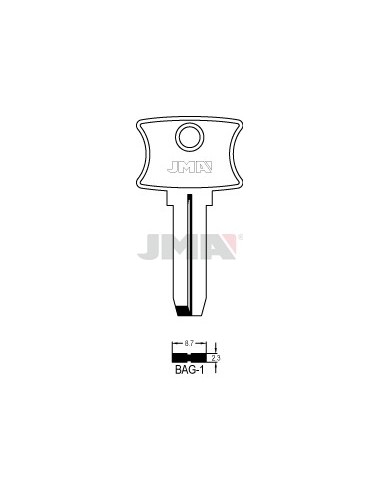 LLAVE JMA SEGUR. BAG 1