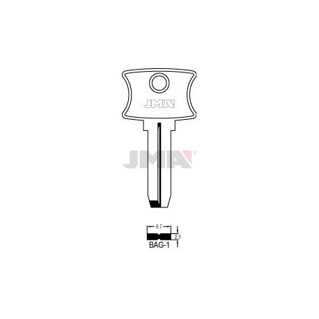 LLAVE JMA SEGUR. BAG 1