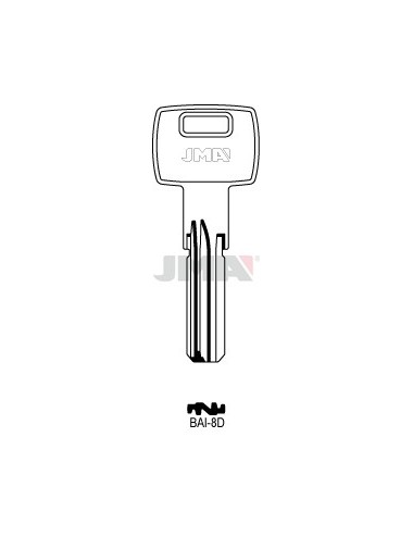 LLAVE JMA SEGUR. BAI 8D
