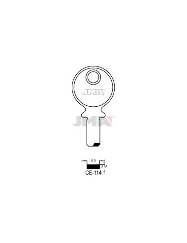 LLAVE JMA SEGUR. CE 114