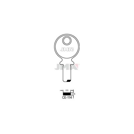 LLAVE JMA SEGUR. CE 114