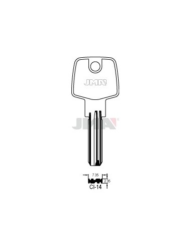 LLAVE JMA SEGUR. CI 14