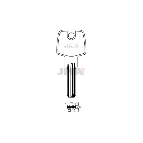 LLAVE JMA SEGUR. CI 14