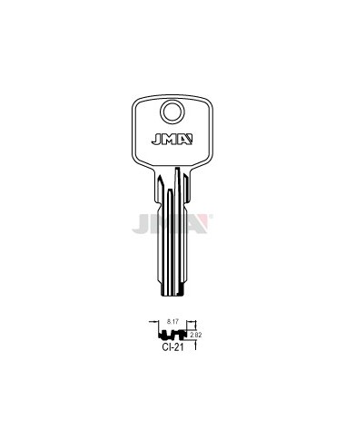 LLAVE JMA SEGUR. CI 21 LATON