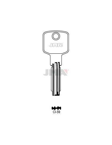 LLAVE JMA SEGUR. CI 59