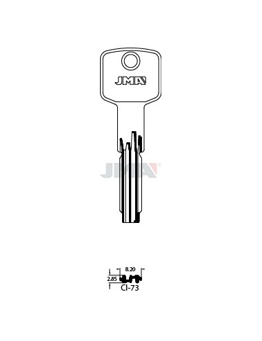LLAVE JMA SEGUR. CI 73