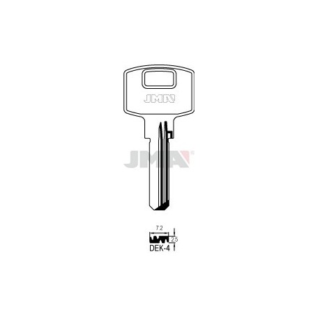 LLAVE JMA SEGUR. DEK 4