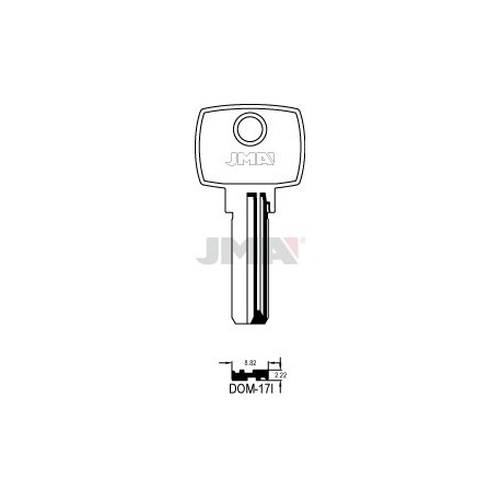 LLAVE JMA SEGUR. DOM 17I