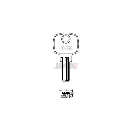 LLAVE JMA SEGUR. DOM 34